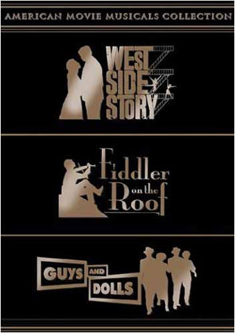 American Movie Musicals Collection (West Side Story/Fiddler on the Roof/Guys and Dolls) (Boxset) DVD Movie 