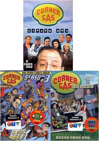 Corner Gas - Season 1, 2 and 3 (3 Pack) DVD Movie 