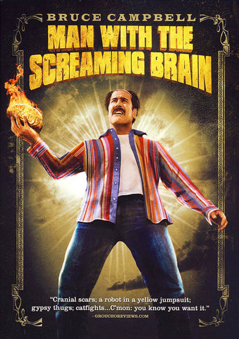 Man With The Screaming Brain DVD Movie 