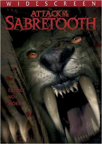 Attack of the Sabretooth DVD Movie 