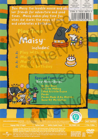 Play Time - Maisy DVD Movie 