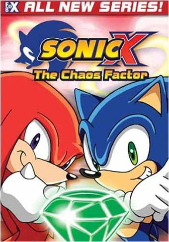 Sonic X - The Chaos Factor DVD Movie 