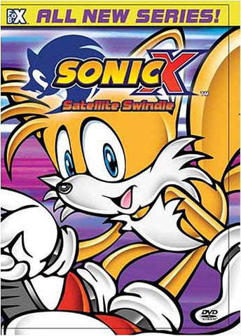 Sonic X - Satellite Swindle DVD Movie 