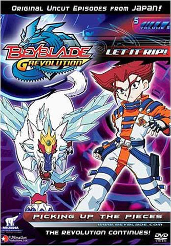 Beyblade G Revolution - Let It Rip! - Picking Up the Pieces - Vol.5 DVD Movie 