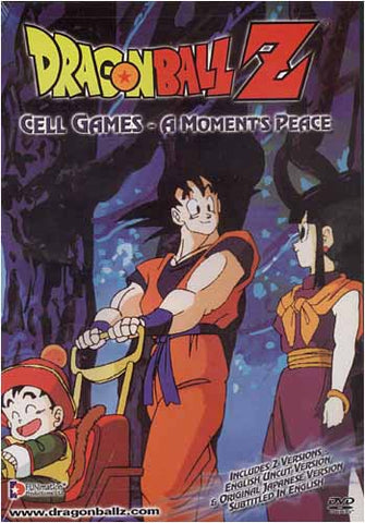 Dragon Ball Z - Cell Games - A Moment's Peace (Uncut) DVD Movie 