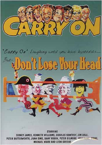 Carry on Don't Lose Your Head DVD Movie 