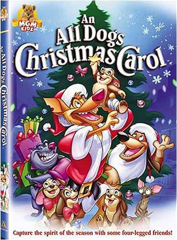 An All Dogs Christmas Carol DVD Movie 