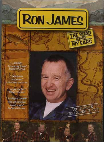 Ron James - The Road Between My Ears DVD Movie 