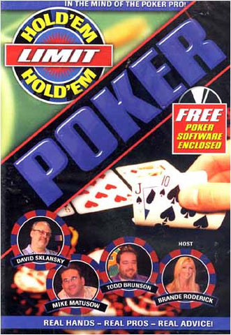 Hold' Em Limit Poker DVD Movie 
