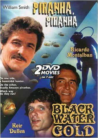 William Smith / Ricardo Montalban (Piranha, Piranha / Black Water Gold) DVD Movie 