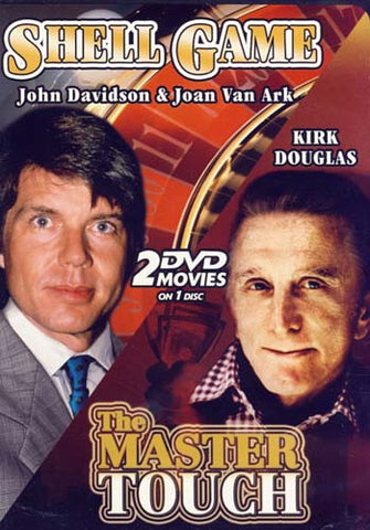 John Davidson & Kirk Douglas (Shell Game/The Master Touch) DVD Movie 
