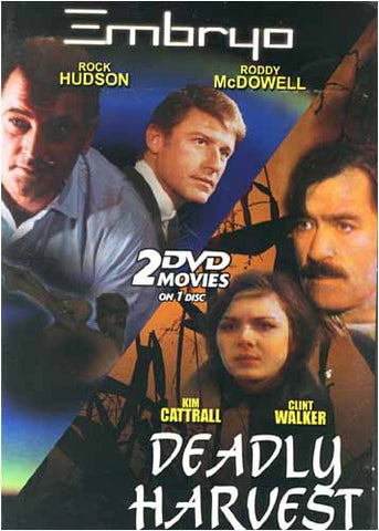 Embryo & Deadly Harvest ... 2 DVD Movies on 1 Disc DVD Movie 