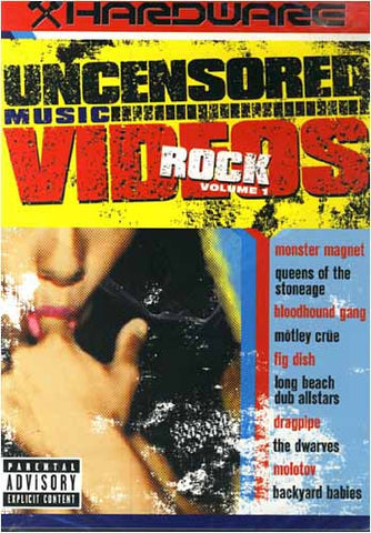 Uncensored Music Videos Rock - Volume 1 - Hardware DVD Movie 