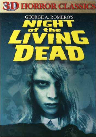Night of the Living Dead (3D Horror Classics) DVD Movie 