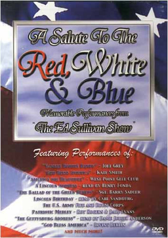 A Salute to the Red, White, and Blue: Memorable Performances from The Ed Sullivan Show DVD Movie 