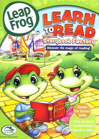 Leap Frog - Learn to Read at the Storybook Factory (LG) DVD Movie 