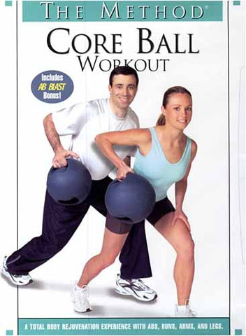 The Method : Core Ball Workout (Fullscreen) DVD Movie 