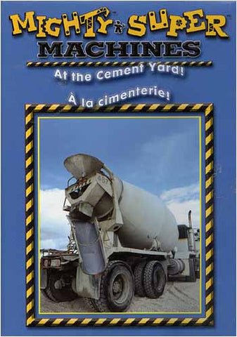 Mighty And Super Machines - At the Cement Yard! (Bilingual) DVD Movie 