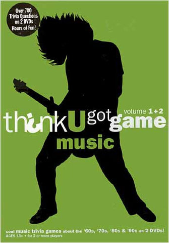 Think U Got Game Music,Vol. 1+2 (Green) DVD Movie 
