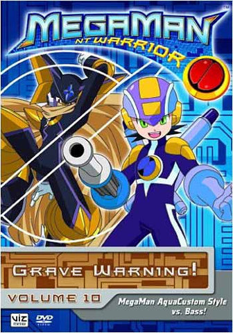 MegaMan NT Warrior - Grave Warning!, Vol. 10 DVD Movie 