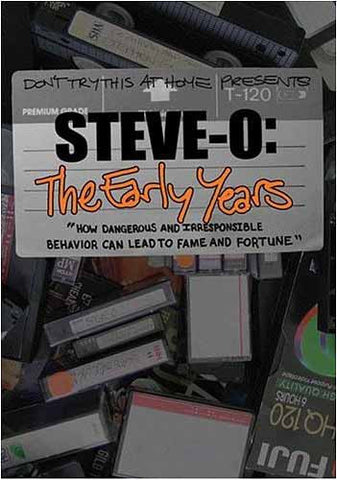 Steve-O, The Early Years DVD Movie 