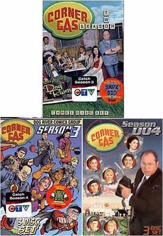 Corner Gas - Season 2, 3 and 4 (3 Pack) DVD Movie 