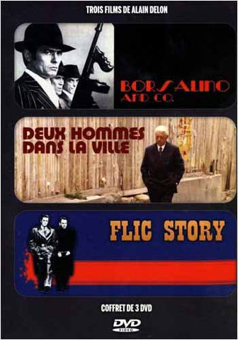 Coffret De Alain Delon - Borsalino And Co./ Deux Hommes Dans La Ville/Flic Story (Boxset) DVD Movie 