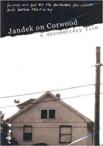 Jandek on Corwood DVD Movie 