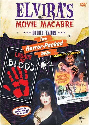 Elvira s Movie Macabre: Legacy of Blood And Devil s Wedding Night (Double Feature) DVD Movie 