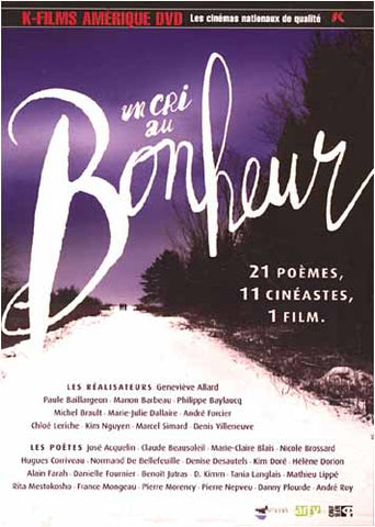 Un Cri Au Bonheur DVD Movie 