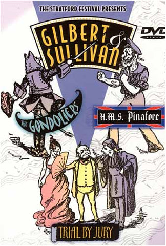 Gilbert And Sullivan - The Gondoliers/H.M.S. Pinafore/Trial By Jury (Boxset) DVD Movie 