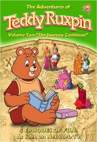 The Adventures of Teddy Ruxpin - Journey Continues,Vol. 2 (5 Episodes) DVD Movie 
