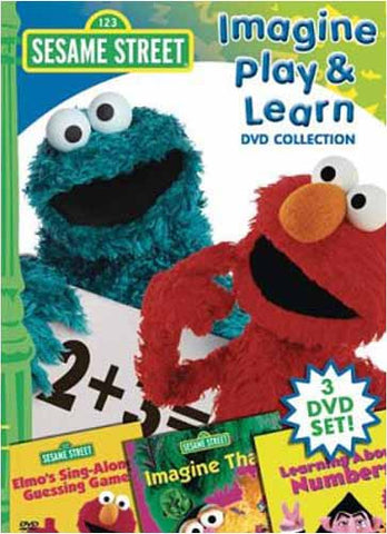Sesame Street - Imagine Play and Learn DVD Collection (Boxset) DVD Movie 