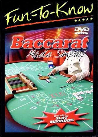 Fun to Know - Baccarat, Made Simple! DVD Movie 