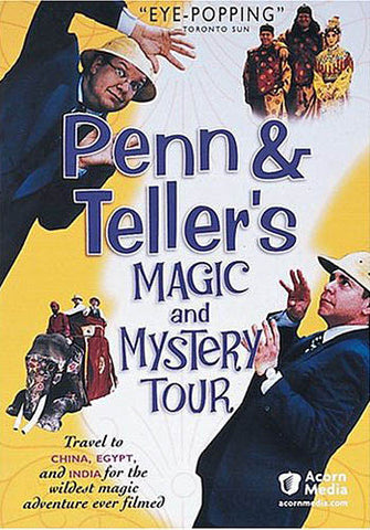 Penn And Teller's Magic And Mystery Tour DVD Movie 