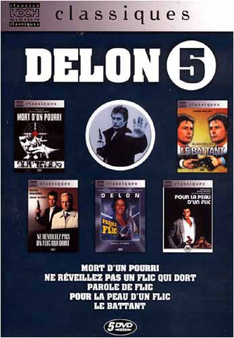 Delon 5 - Alain Delon Coffret (Boxset) DVD Movie 