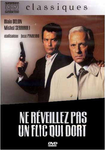 Ne Reveillez Pas Un Flic Qui Dort - Alain Delon DVD Movie 