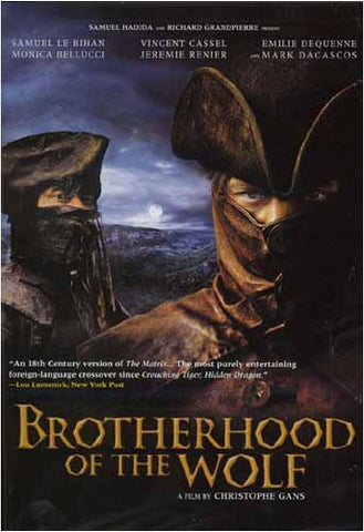 Brotherhood of The Wolf DVD Movie 