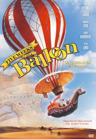 Five Weeks In A Balloon (Cinq Semaines En Ballon)(bilingual) DVD Movie 