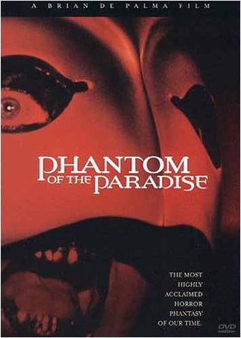 Phantom of the Paradise DVD Movie 