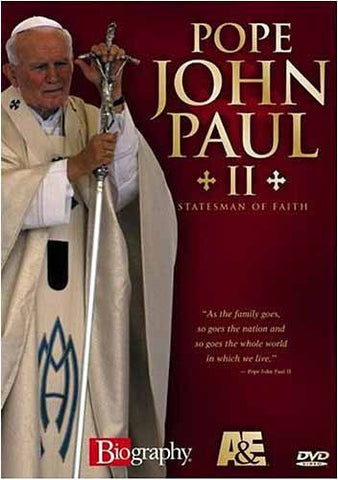 Pope John Paul II: Statesman of Faith (Biography) DVD Movie 
