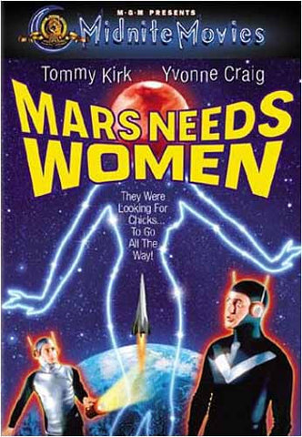 Mars Needs Women DVD Movie 