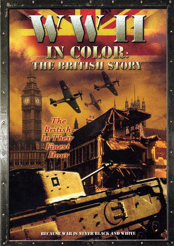 WWII in Color - The British Story DVD Movie 