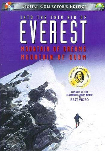 Everest, Into the Thin Air of- Mountain of Dreams, Mountain of Doom DVD Movie 