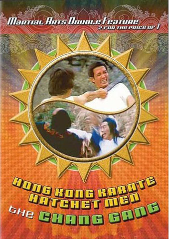 Martial arts Double feature - Hong Kong Karate Hatchet Men / The Chang Gang DVD Movie 
