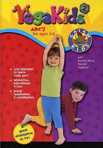 Yoga Kids, Vol. 2: ABC s for Ages 3-6 DVD Movie 