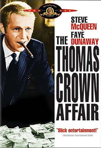 The Thomas Crown Affair (Steve McQueen) (White Cover) (MGM) DVD Movie 