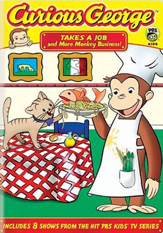 Curious George - Takes a Job and More Monkey Business (Fullscreen) DVD Movie 
