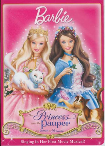 Barbie As The Princess and the Pauper DVD Movie 