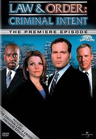 Law and Order - Criminal Intent - The Premiere Episode DVD Movie 